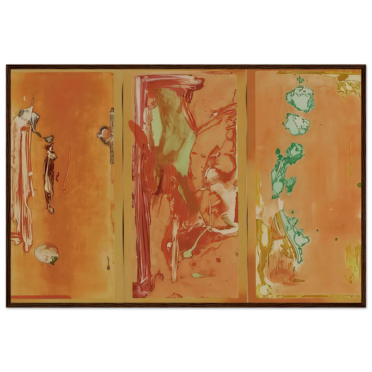 Gateway - 1988 Framed Poster | Helen Frankenthaler Framed Prints Wall Art | Frankenthaler Helen