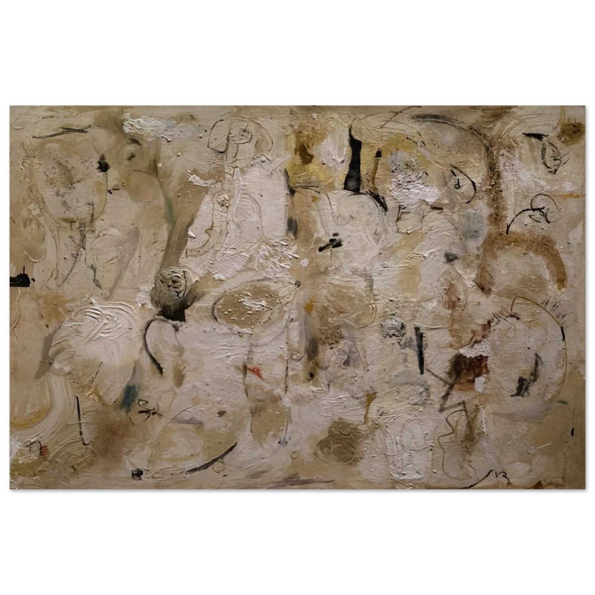 Painted on 21st Street - 1951 Poster | Helen Frankenthaler Poster | Frankenthaler Helen