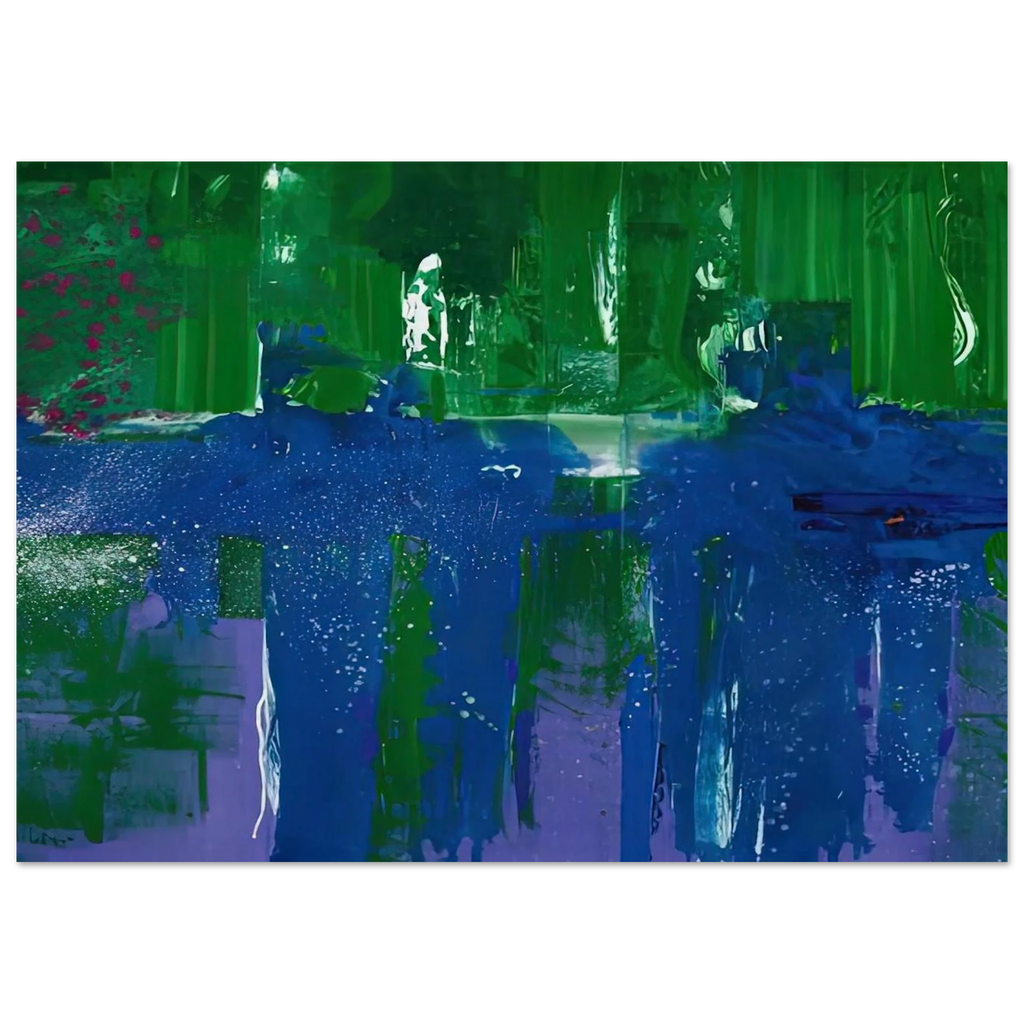 Grotto, 1990- Poster | Helen Frankenthaler Poster | Frankenthaler Helen