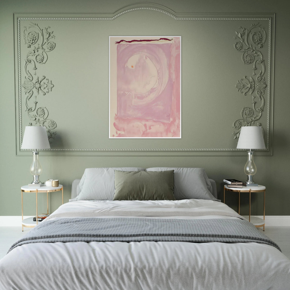 Reflections IX - 1995 Framed Poster | Helen Frankenthaler Framed Prints Wall Art | Frankenthaler Helen