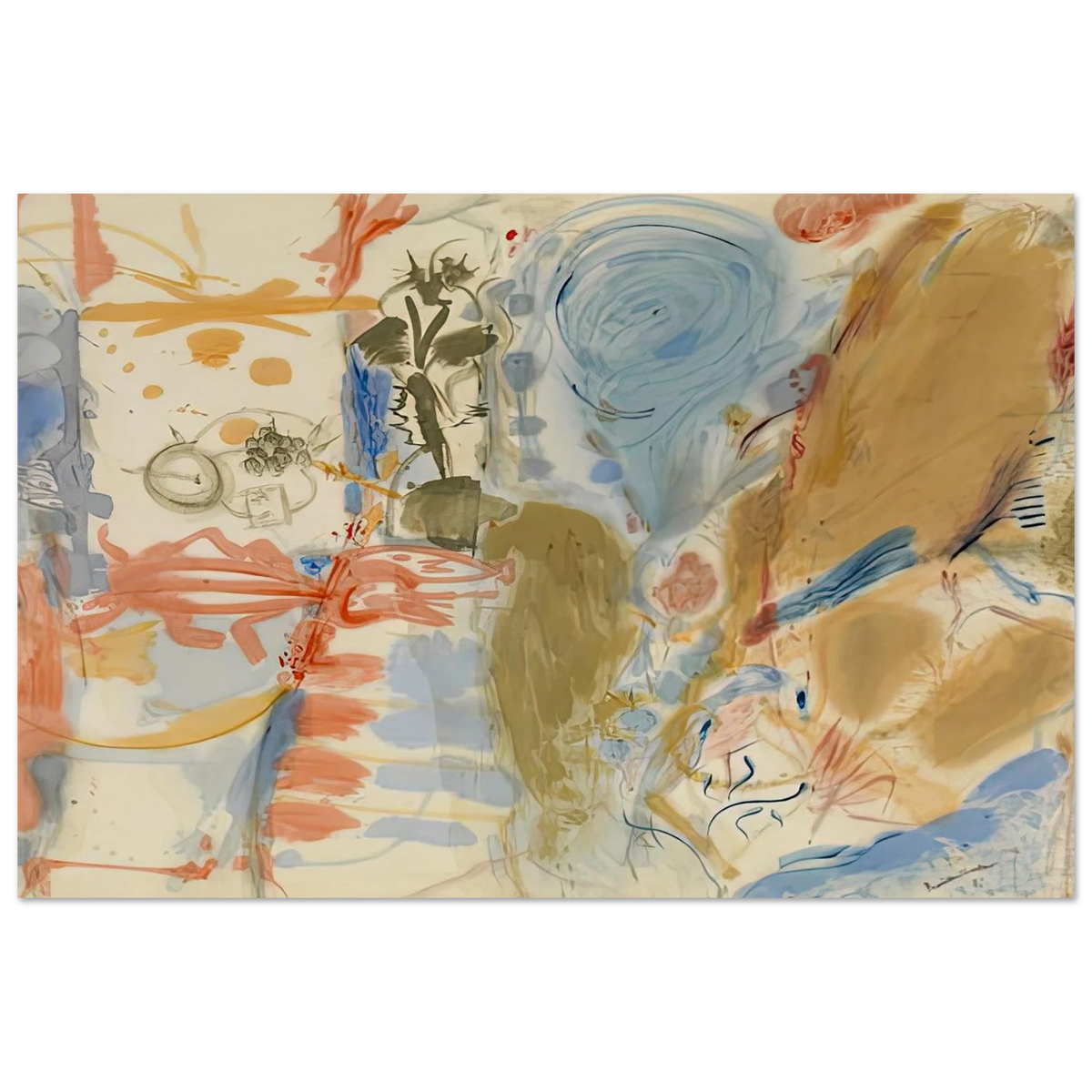 Western Dream, 1957- Poster | Helen Frankenthaler Poster | Frankenthaler Helen