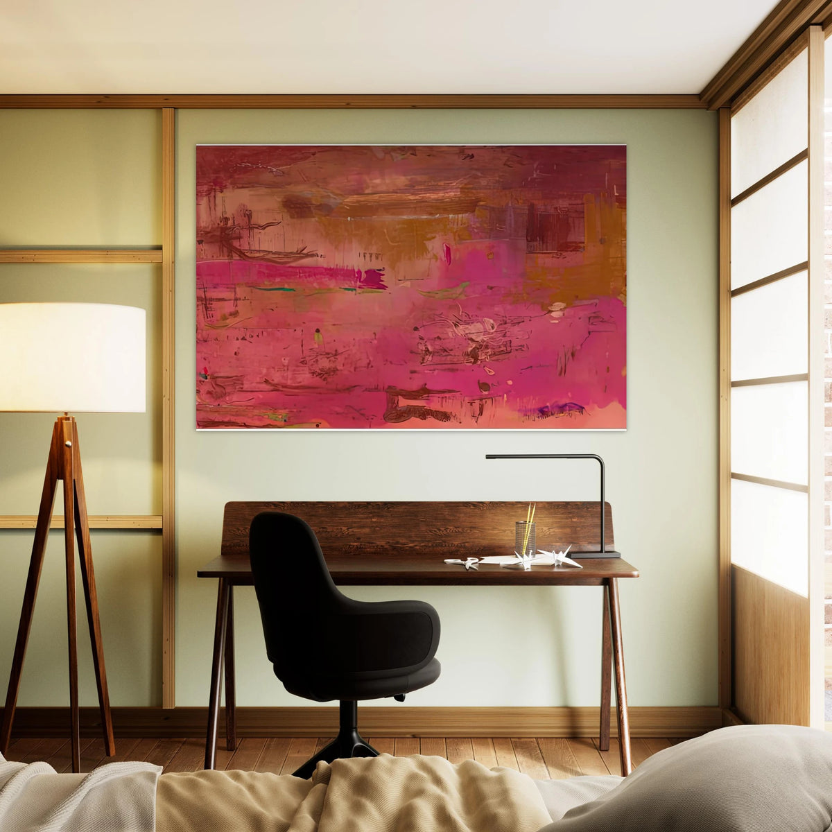 Dream Walk Red, 1978- Poster | Helen Frankenthaler Poster | Frankenthaler Helen