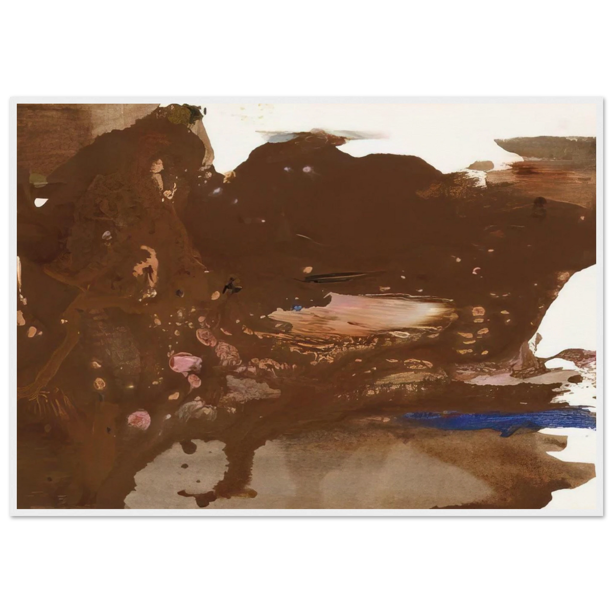 Untitled - 1978 Framed Poster | Helen Frankenthaler Framed Prints Wall Art | Frankenthaler Helen