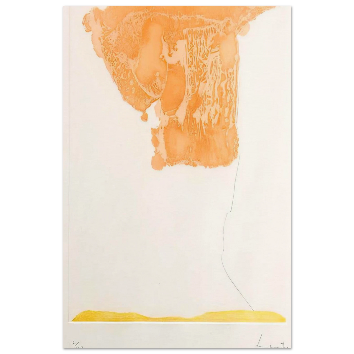 Pranzo Italiano - 1973 Poster | Helen Frankenthaler Poster | Frankenthaler Helen