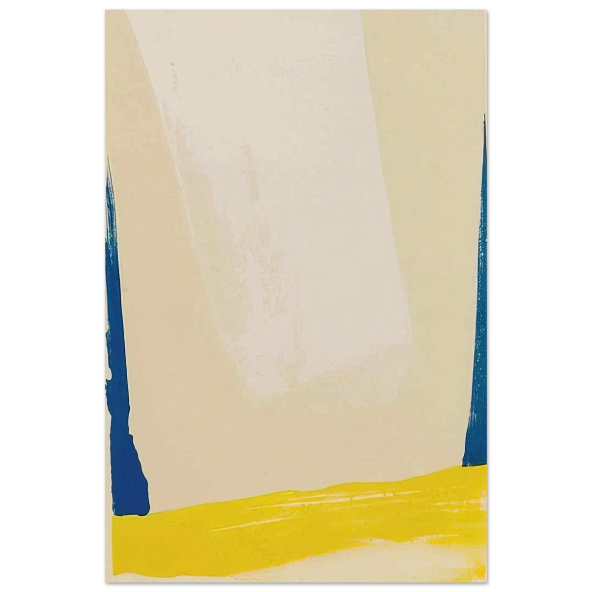 White Portal - 1967 Poster | Helen Frankenthaler Poster | Frankenthaler Helen