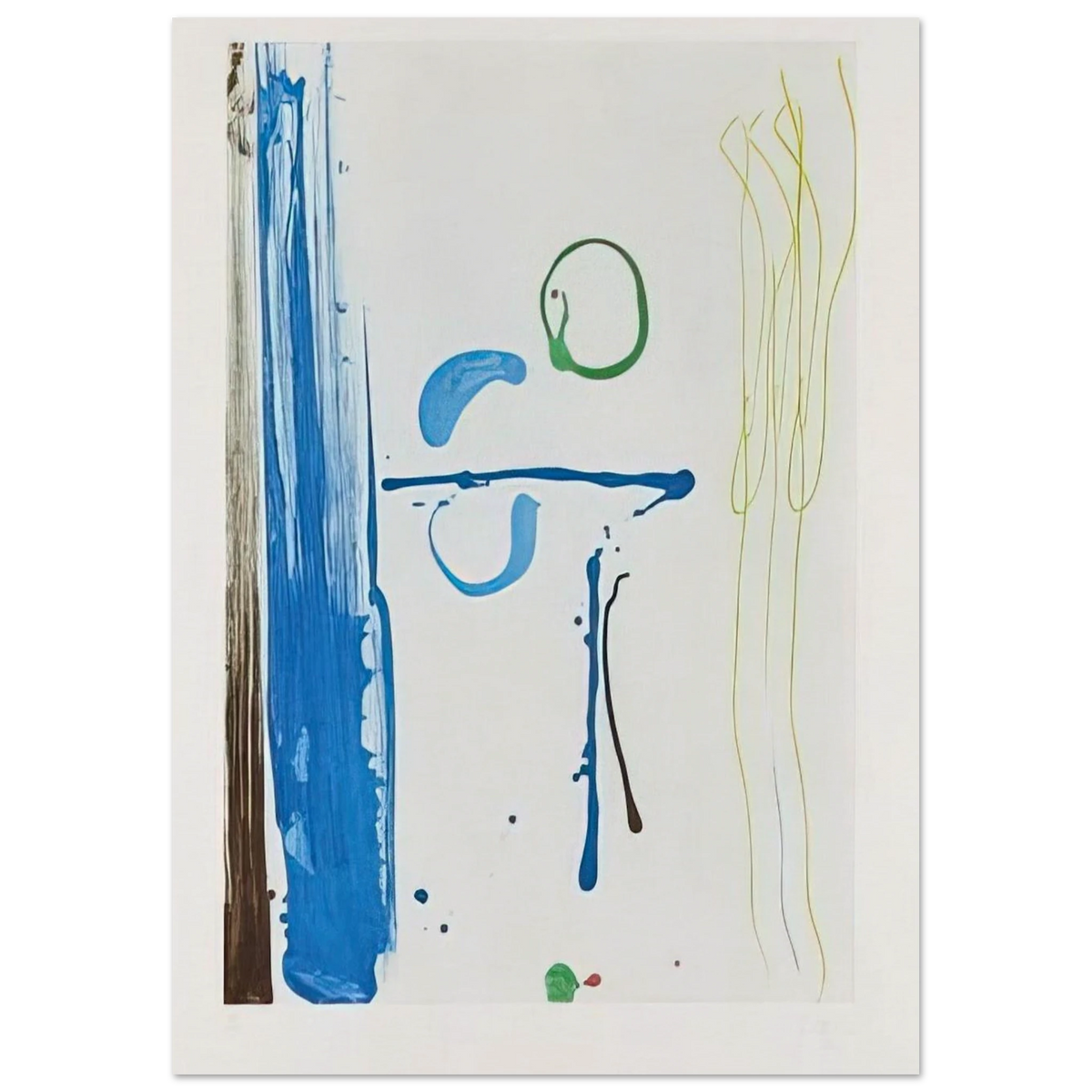 Sunshine After Rain - 1987 Poster | Helen Frankenthaler Poster | Frankenthaler Helen
