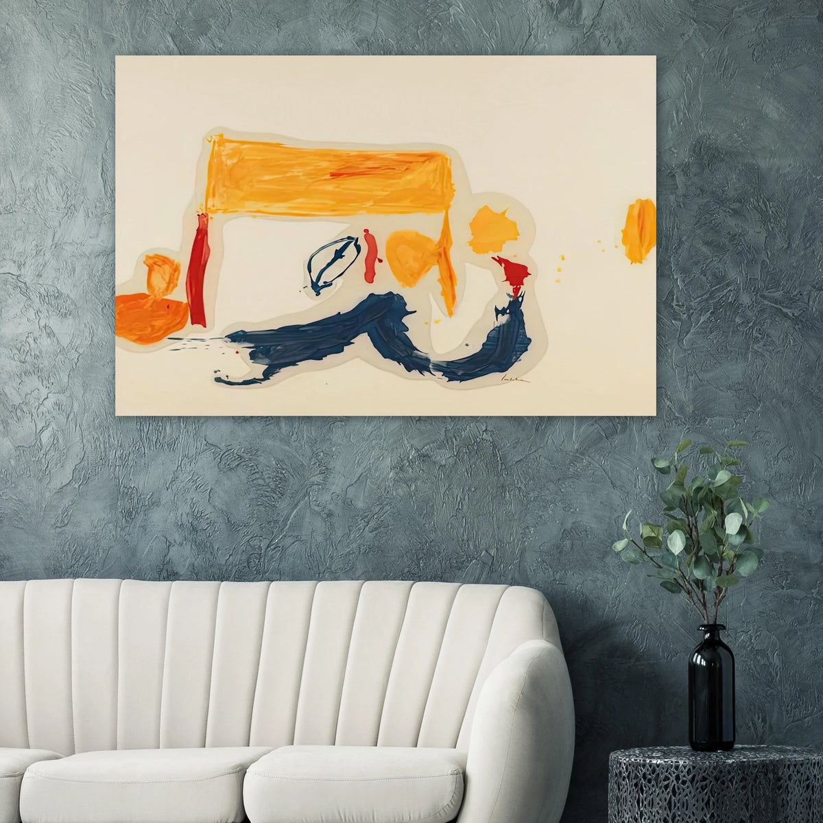 Yellow Games, 1962- Poster | Helen Frankenthaler Poster | Frankenthaler Helen