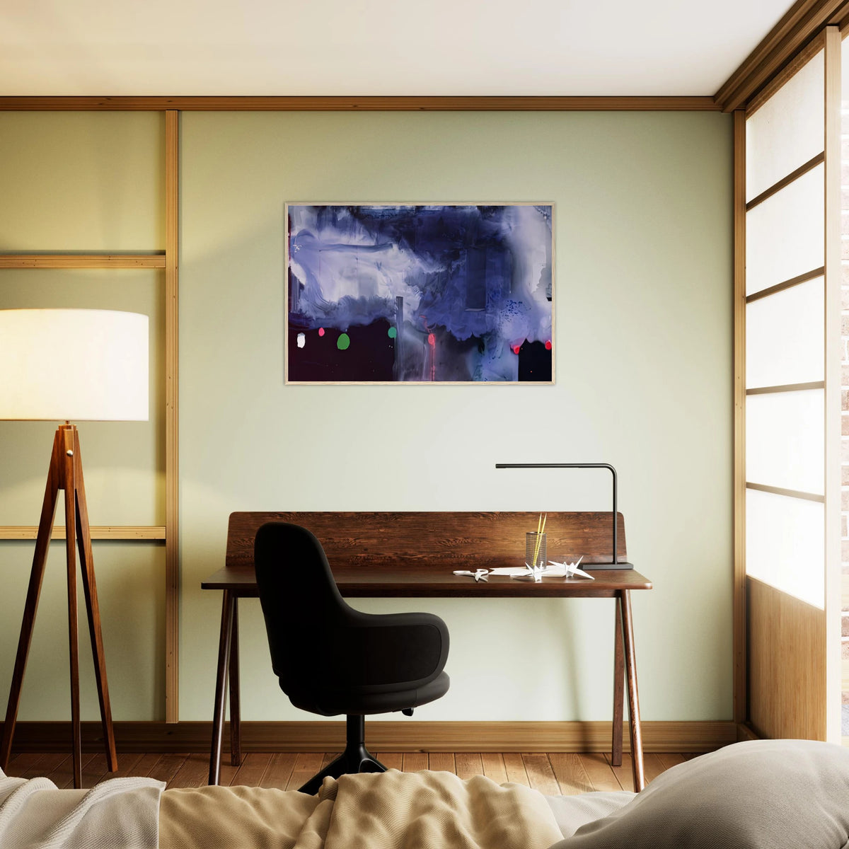 Star Gazing, 1989- Framed Poster | Helen Frankenthaler Framed Prints Wall Art | Frankenthaler Helen