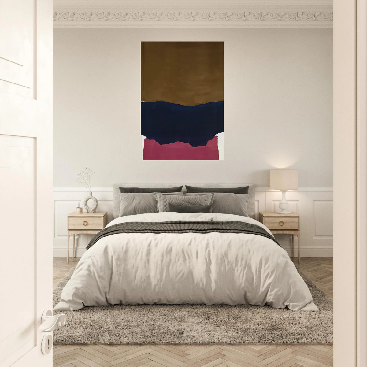 Indian Summer - 1967 Canvas | Helen Frankenthaler Canvas | Frankenthaler Helen