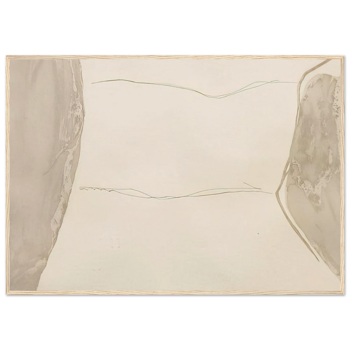 Ponti - 1973 Framed Poster | Helen Frankenthaler Framed Prints Wall Art | Frankenthaler Helen