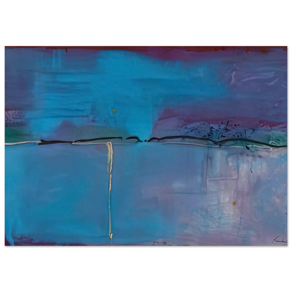 Zone Blue, 1994- Poster | Helen Frankenthaler Poster | Frankenthaler Helen
