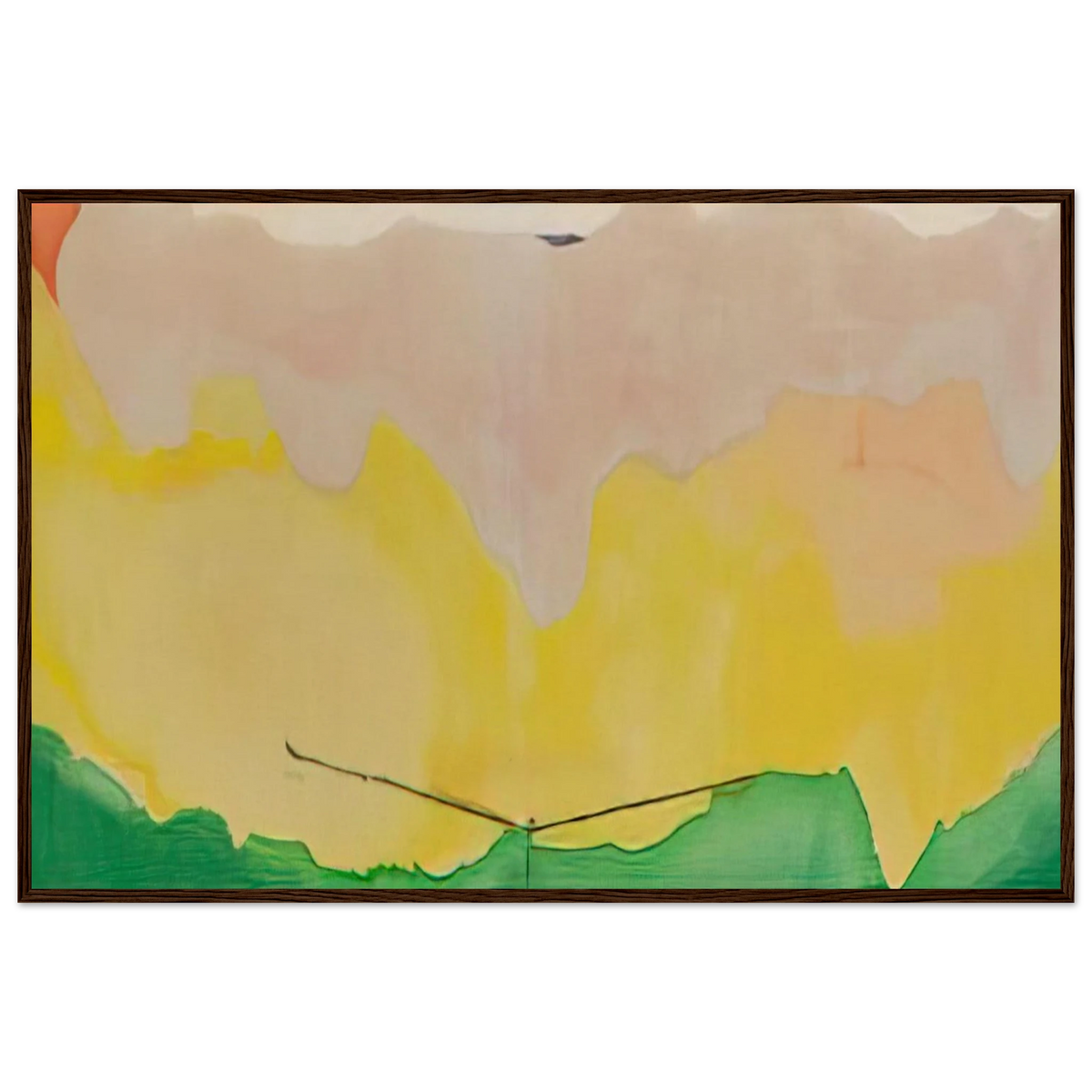 Boulevard - 1973 Framed Poster | Helen Frankenthaler Framed Prints Wall Art | Frankenthaler Helen