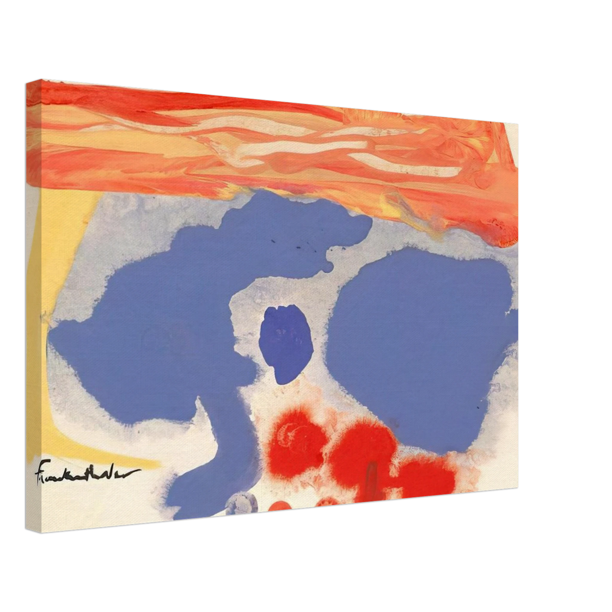 Summerscene, Provincetown - 1961 Canvas | Helen Frankenthaler Canvas | Frankenthaler Helen