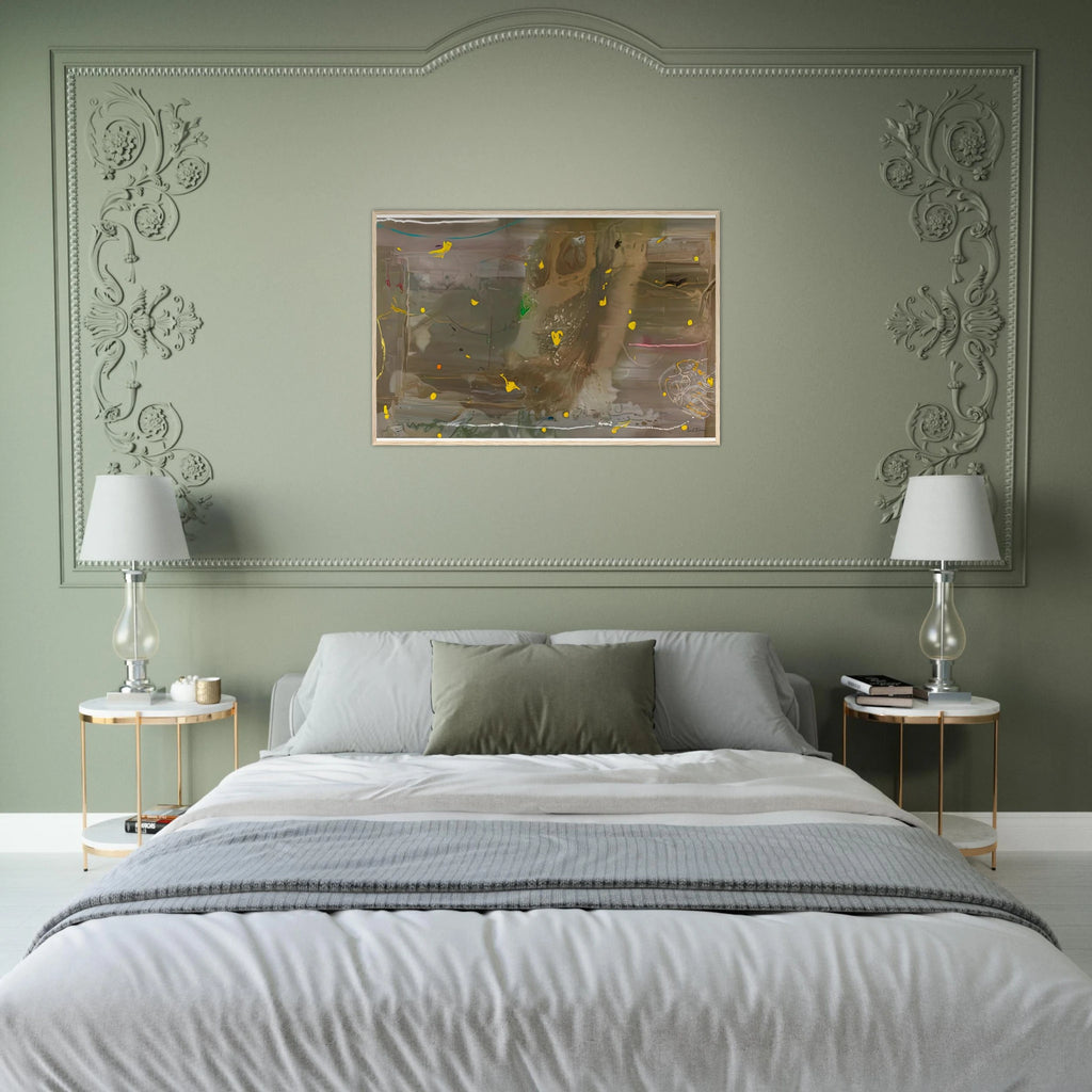 Halley’s Comet, 1985- Framed Poster | Helen Frankenthaler Framed Prints Wall Art | Frankenthaler Helen
