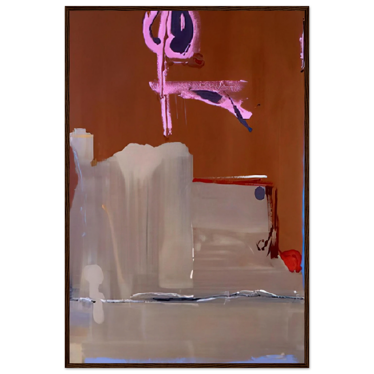 Captain s Watch - 1986 Framed Poster | Helen Frankenthaler Framed Prints Wall Art | Frankenthaler Helen