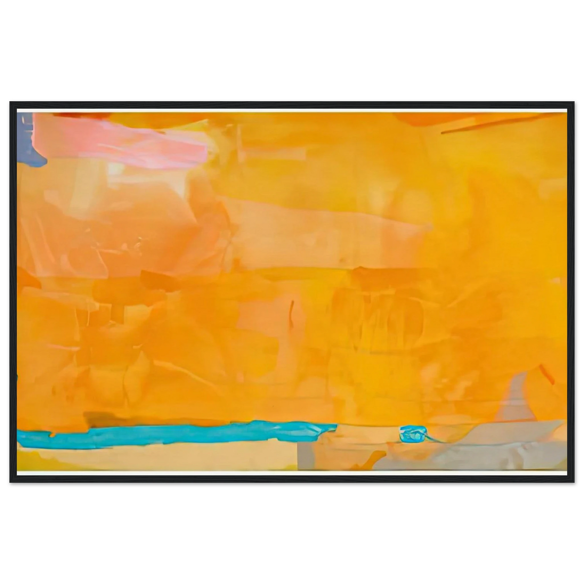 Royal Fireworks, 1975- Framed Poster | Helen Frankenthaler Framed Prints Wall Art | Frankenthaler Helen