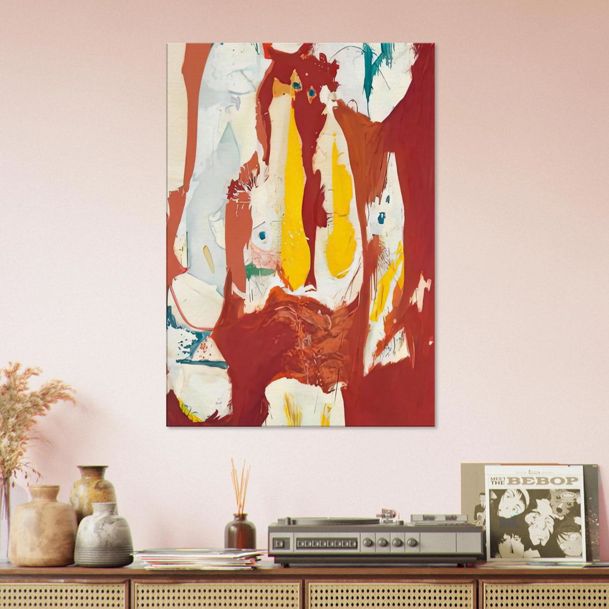 The Red Sea, 1959- Canvas | Helen Frankenthaler Canvas | Frankenthaler Helen