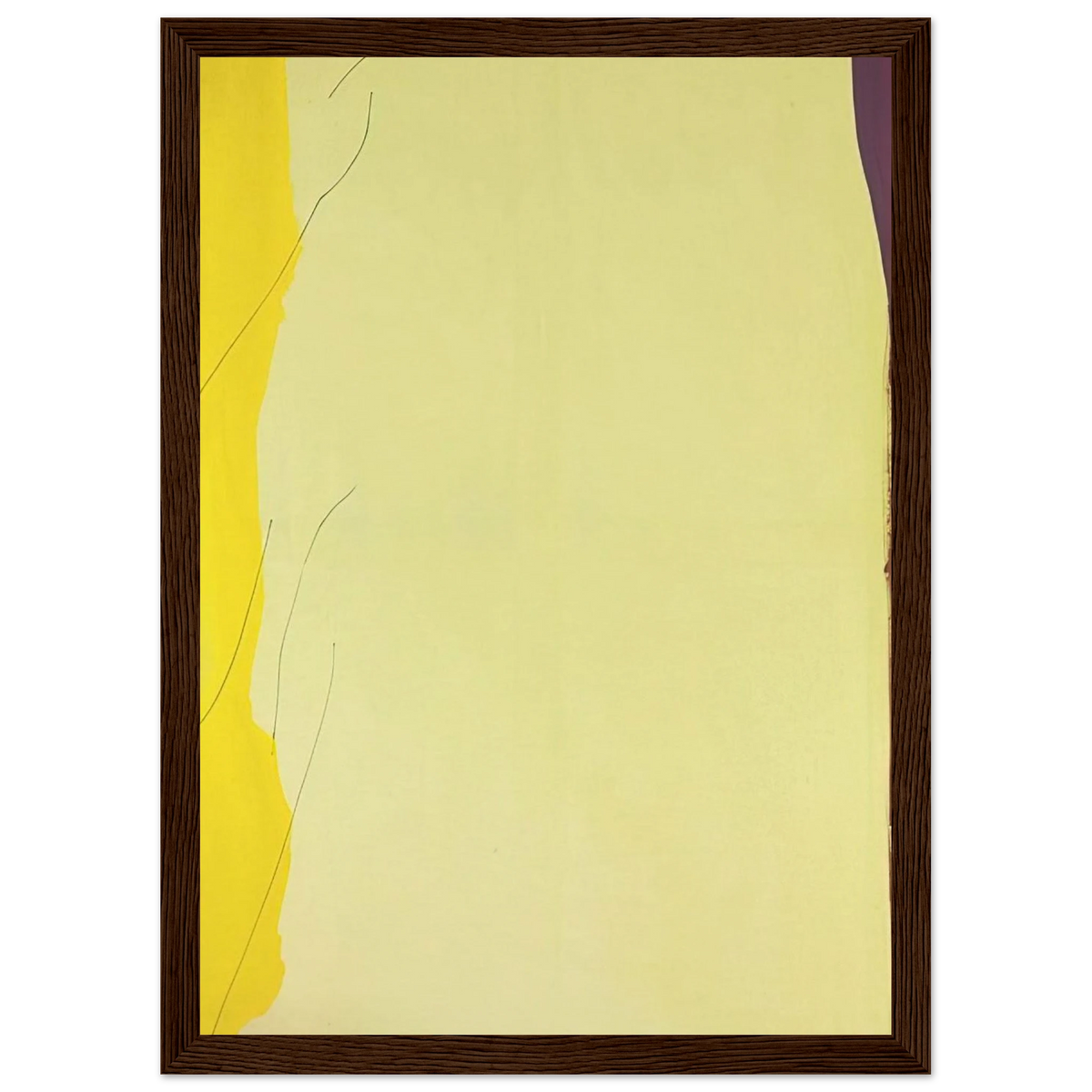 Distillation - 1973 Framed Poster | Helen Frankenthaler Framed Prints Wall Art | Frankenthaler Helen