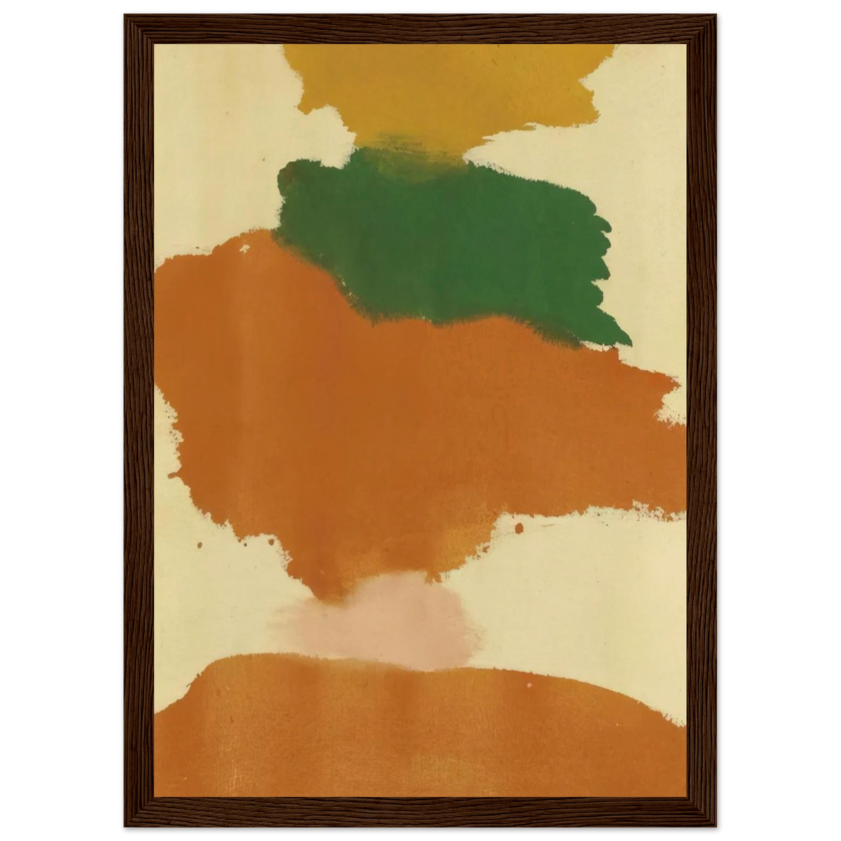 Untitled - 1963 Framed Poster | Helen Frankenthaler Framed Prints Wall Art | Frankenthaler Helen