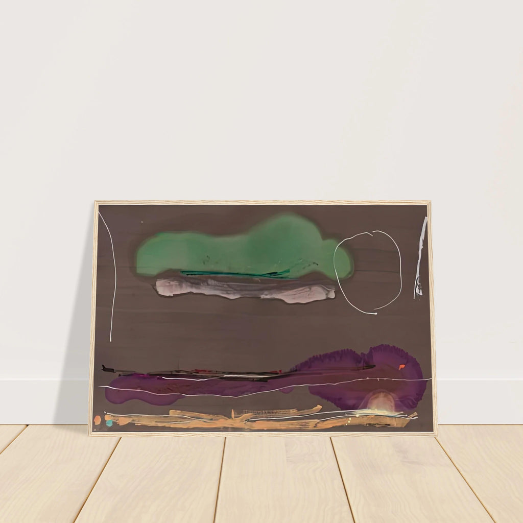 Madrid, 1984- Framed Poster | Helen Frankenthaler Framed Prints Wall Art | Frankenthaler Helen