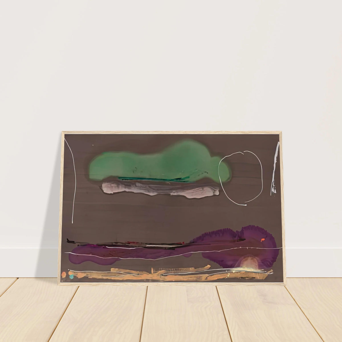 Madrid, 1984- Framed Poster | Helen Frankenthaler Framed Prints Wall Art | Frankenthaler Helen