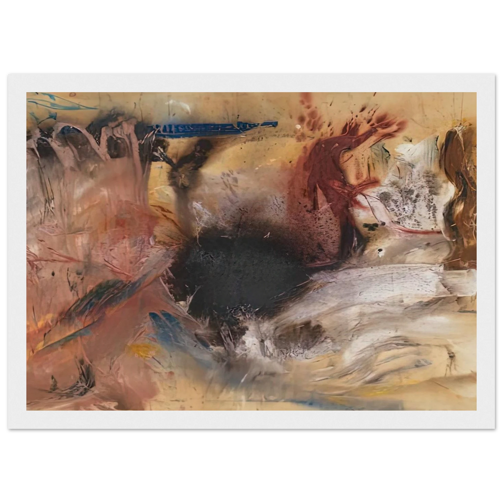 Sun Spot, 1954- Framed Poster | Helen Frankenthaler Framed Prints Wall Art | Frankenthaler Helen