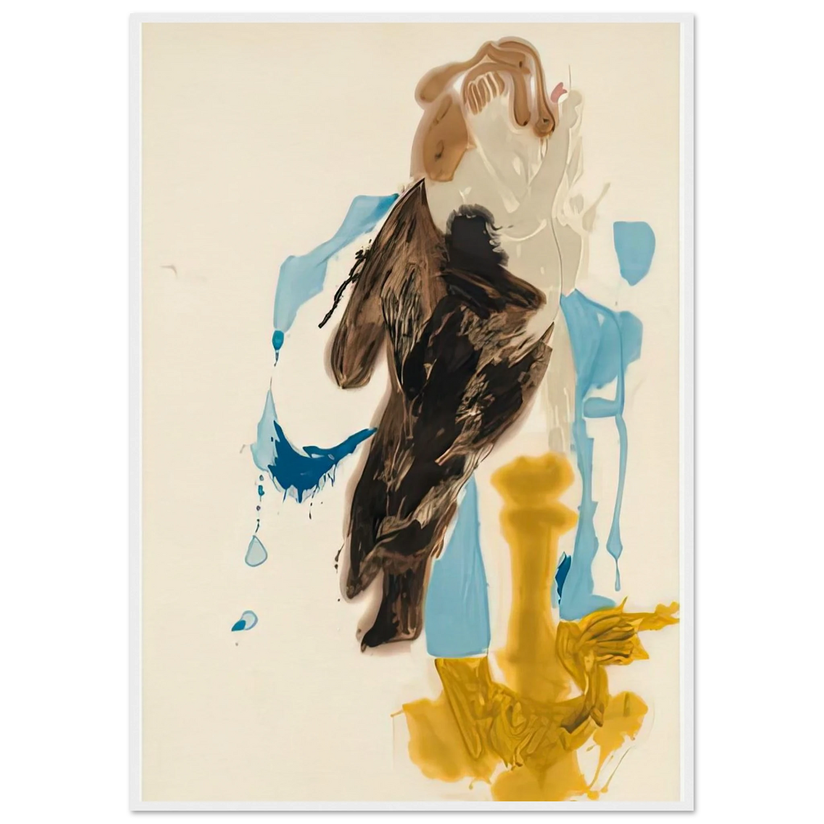 After Rubens, 1961- Framed Poster | Helen Frankenthaler Framed Prints Wall Art | Frankenthaler Helen