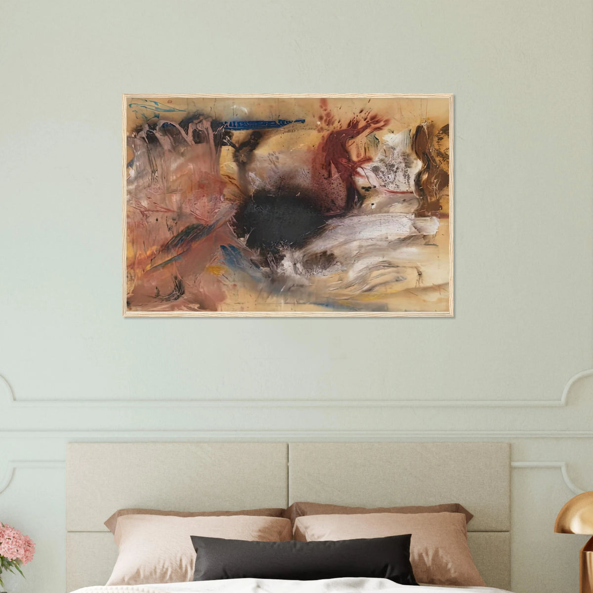 Sun Spot, 1954- Framed Poster | Helen Frankenthaler Framed Prints Wall Art | Frankenthaler Helen