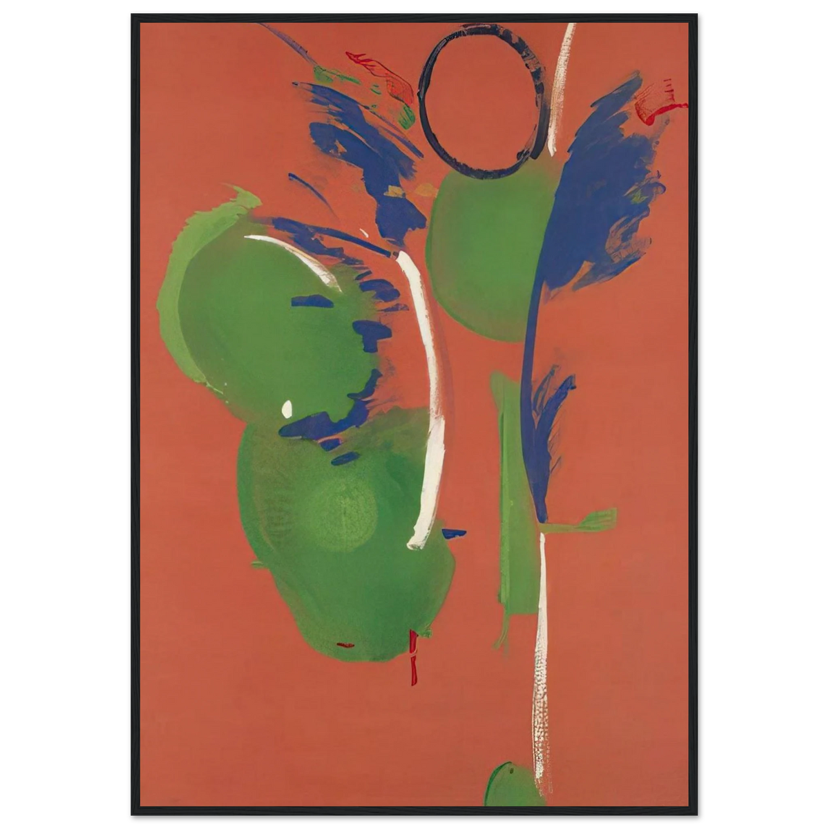 Mary, Mary - 1987 Framed Poster | Helen Frankenthaler Framed Prints Wall Art | Frankenthaler Helen