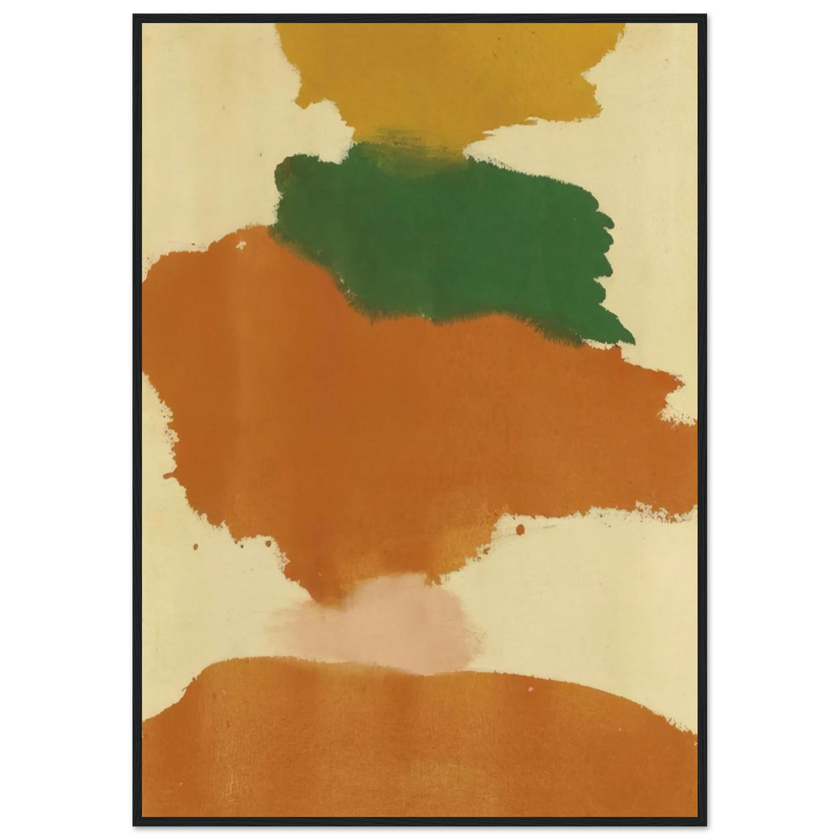 Untitled - 1963 Framed Poster | Helen Frankenthaler Framed Prints Wall Art | Frankenthaler Helen