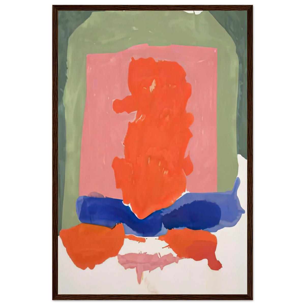 Small's Paradise, 1964- Framed Poster | Helen Frankenthaler Framed Prints Wall Art | Frankenthaler Helen