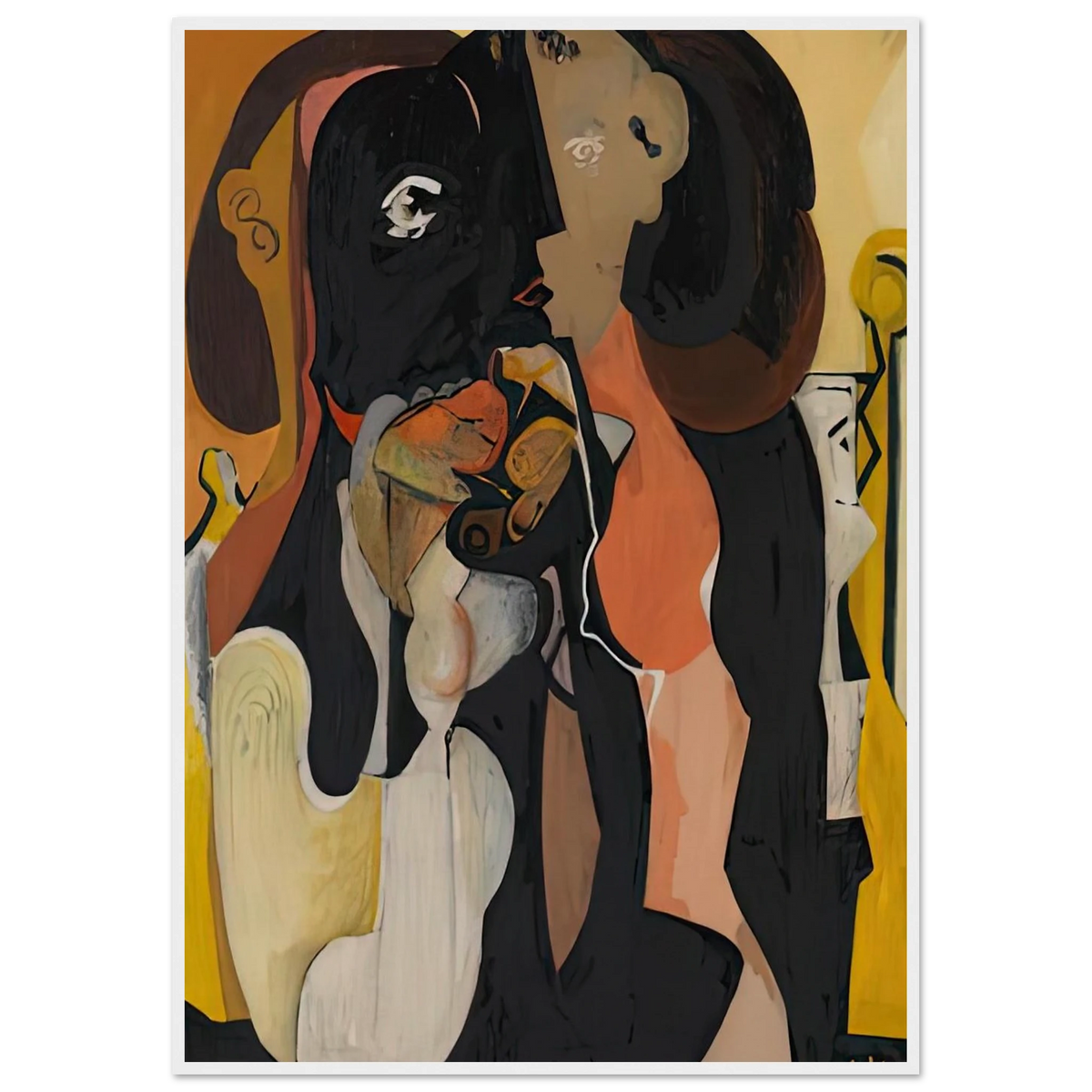 Woman, 1950- Framed Poster | Helen Frankenthaler Framed Prints Wall Art | Frankenthaler Helen