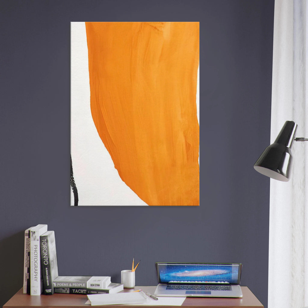Orange Downpour - 1970 Canvas | Helen Frankenthaler Canvas | Frankenthaler Helen