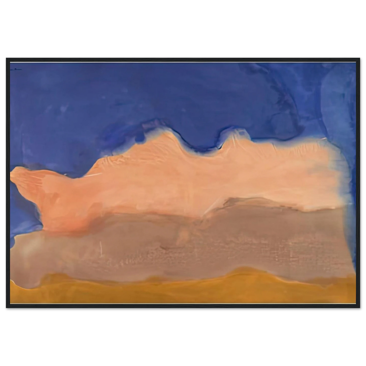 Moontide, 1968- Framed Poster | Helen Frankenthaler Framed Prints Wall Art | Frankenthaler Helen