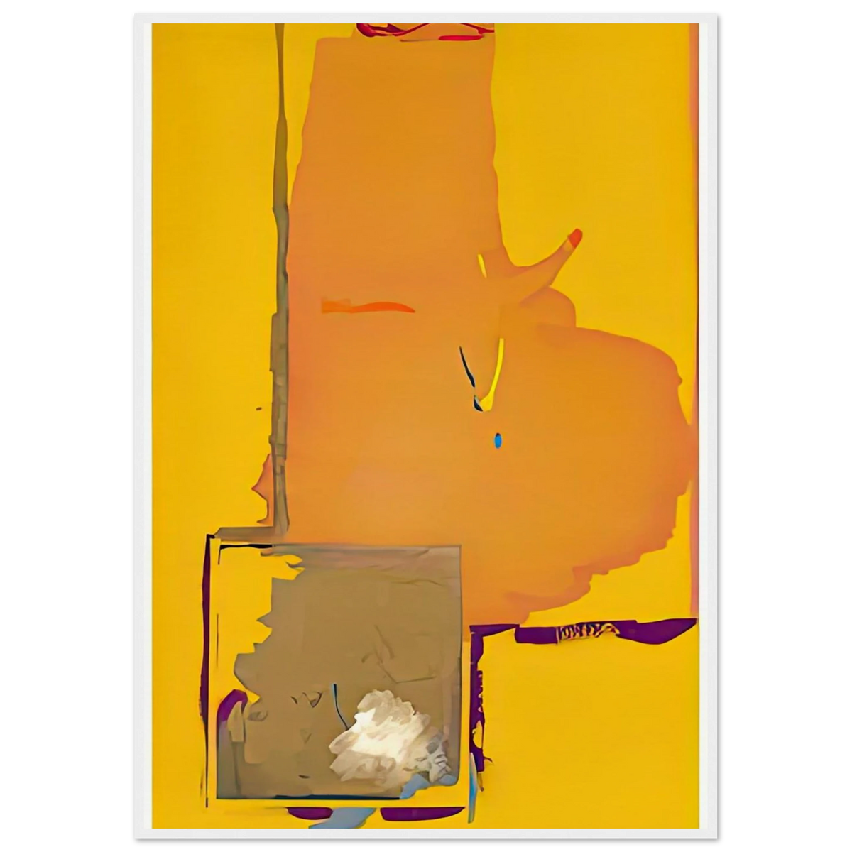 Mardi Gras, 1987- Framed Poster | Helen Frankenthaler Framed Prints Wall Art | Frankenthaler Helen