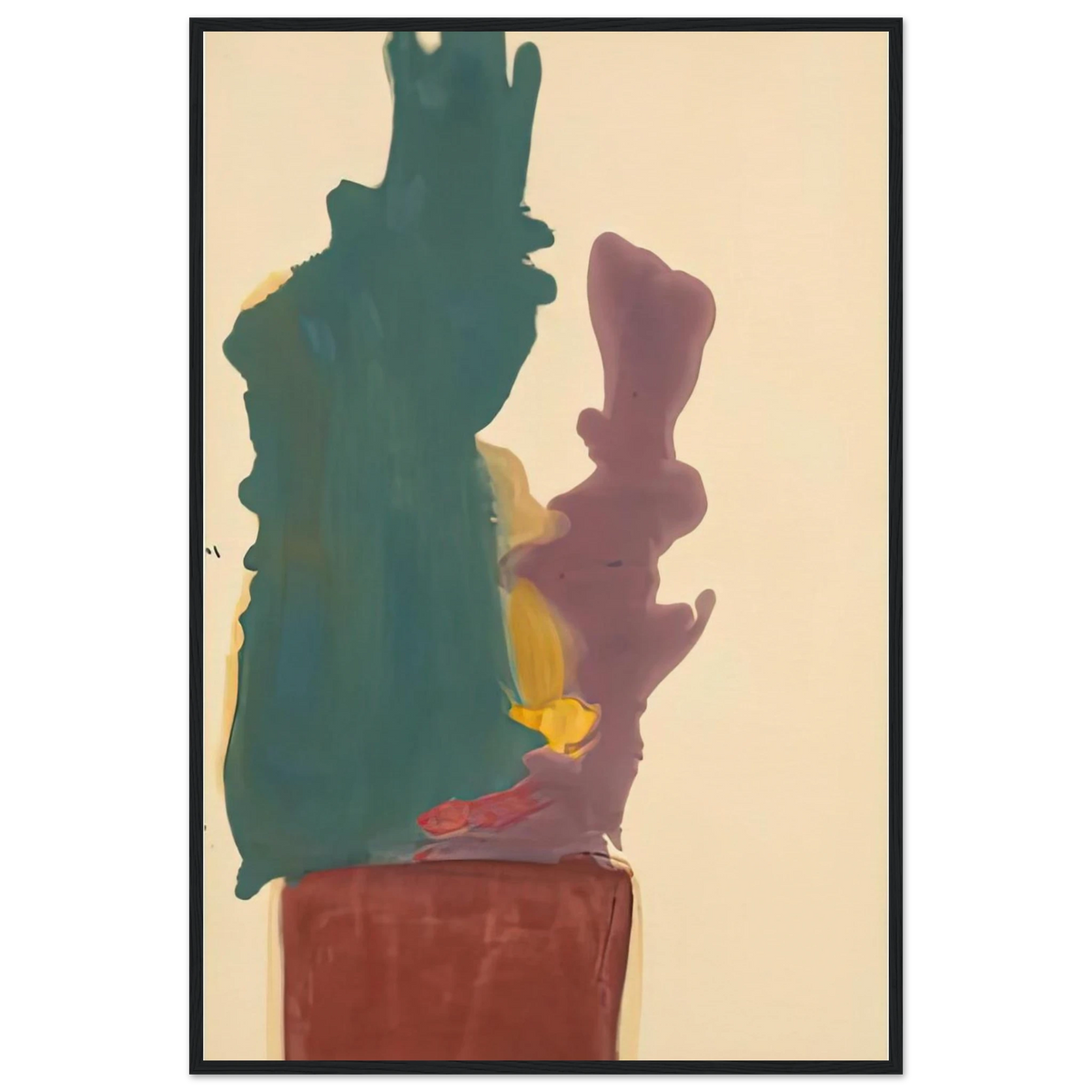 Evil Spirit, 1963- Framed Poster | Helen Frankenthaler Framed Prints Wall Art | Frankenthaler Helen