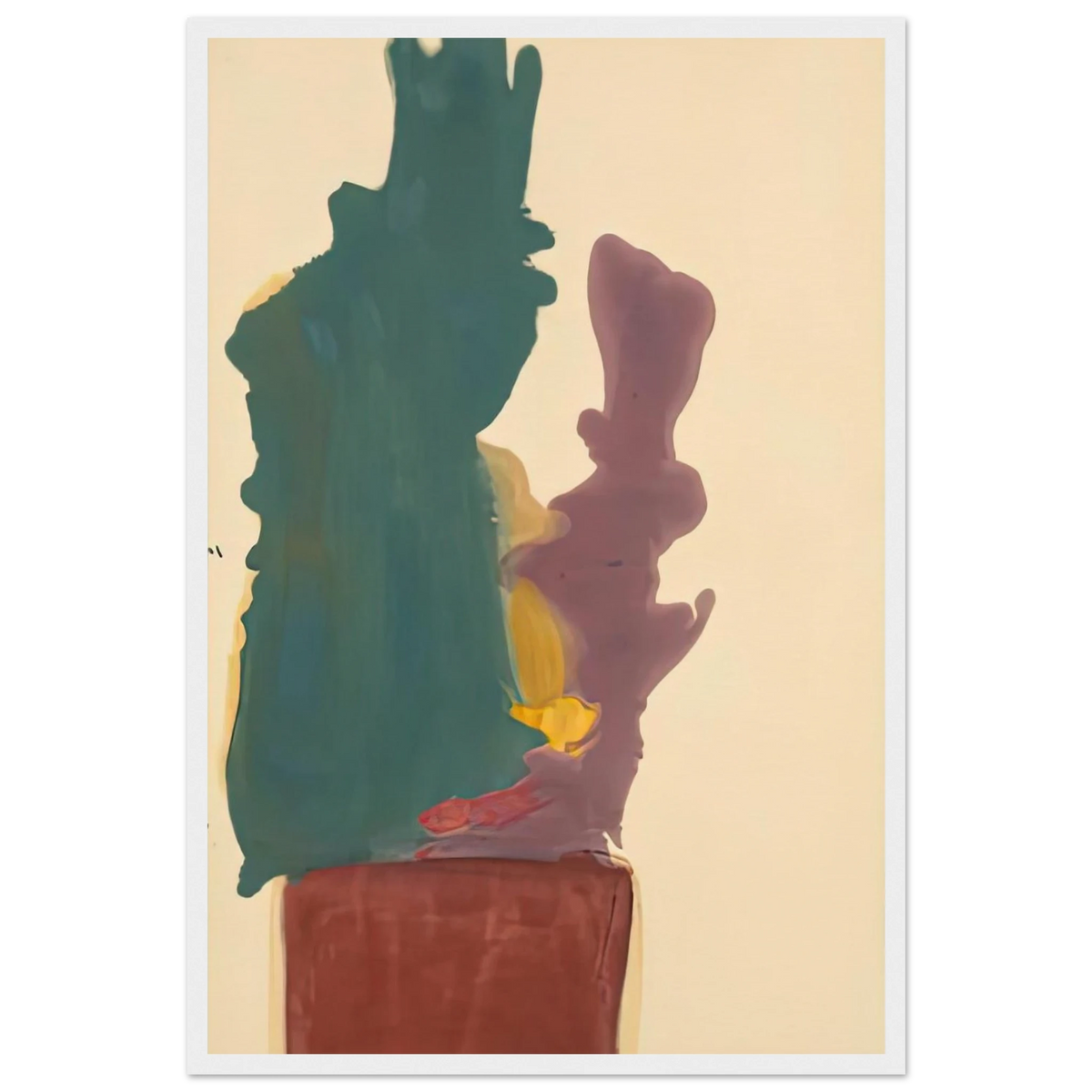 Evil Spirit, 1963- Framed Poster | Helen Frankenthaler Framed Prints Wall Art | Frankenthaler Helen