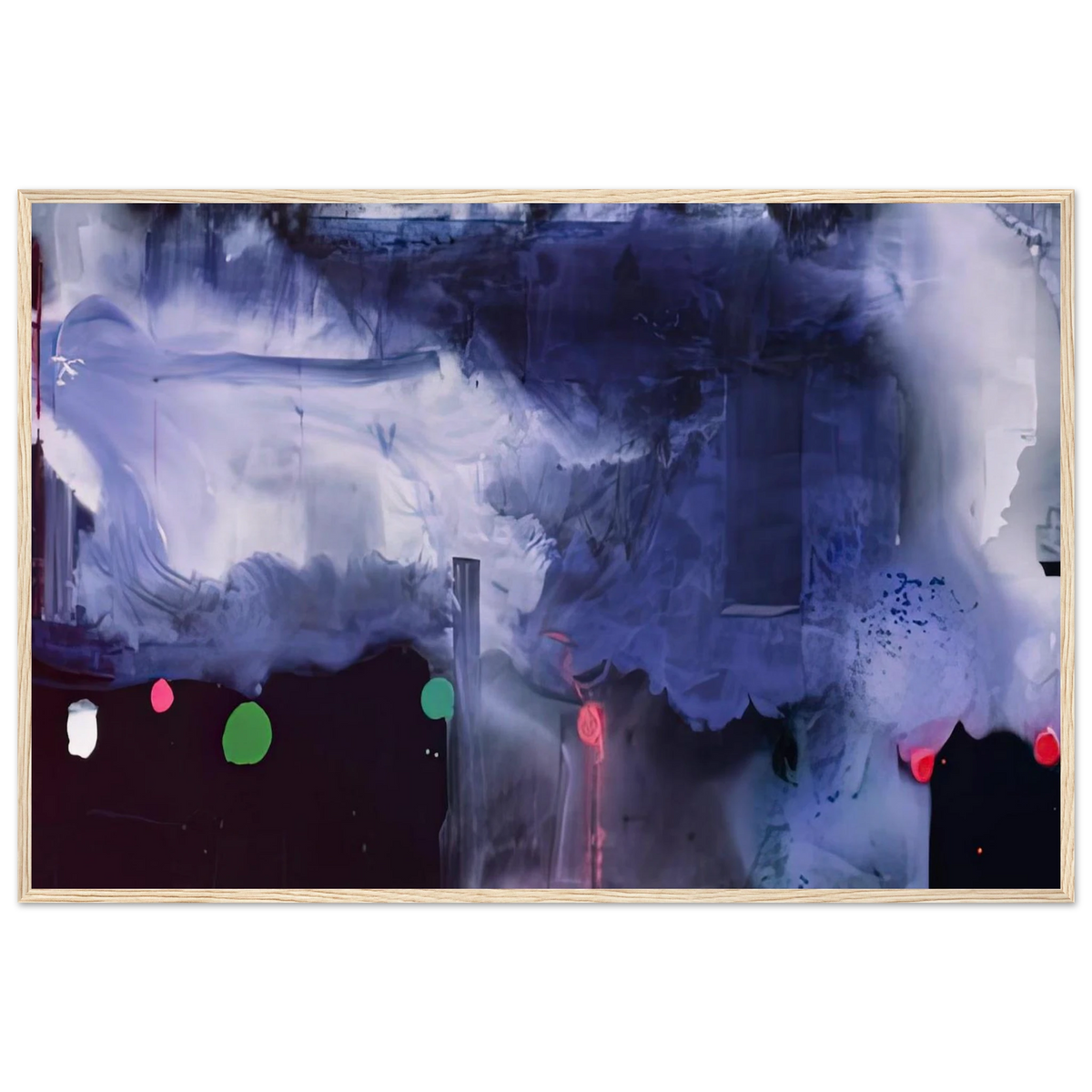 Star Gazing, 1989- Framed Poster | Helen Frankenthaler Framed Prints Wall Art | Frankenthaler Helen