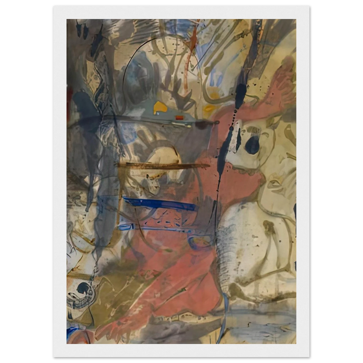 Europa, 1957- Framed Poster | Helen Frankenthaler Framed Prints Wall Art | Frankenthaler Helen