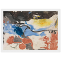 Hotel Cro-Magnon, 1958- Framed Poster | Helen Frankenthaler Framed Prints Wall Art | Frankenthaler Helen