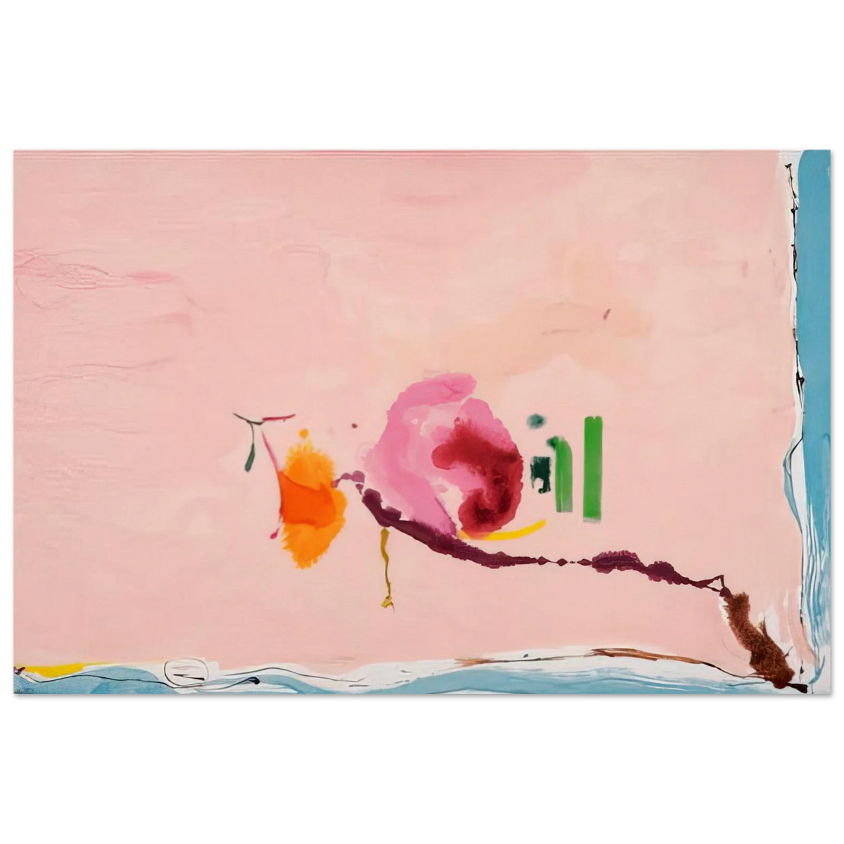 Flirt - 1995 Poster | Helen Frankenthaler Poster | Frankenthaler Helen