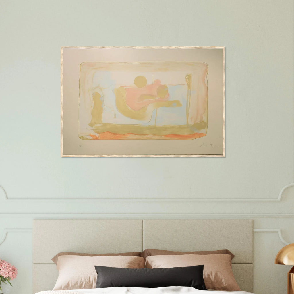 Reflections I - 1995 Framed Poster | Helen Frankenthaler Framed Prints Wall Art | Frankenthaler Helen
