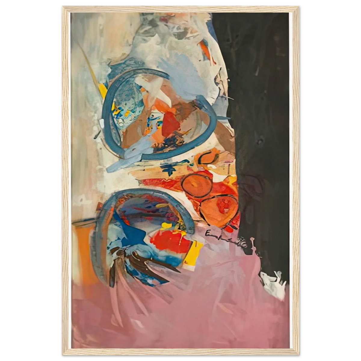 Take Off, 1956- Framed Poster | Helen Frankenthaler Framed Prints Wall Art | Frankenthaler Helen