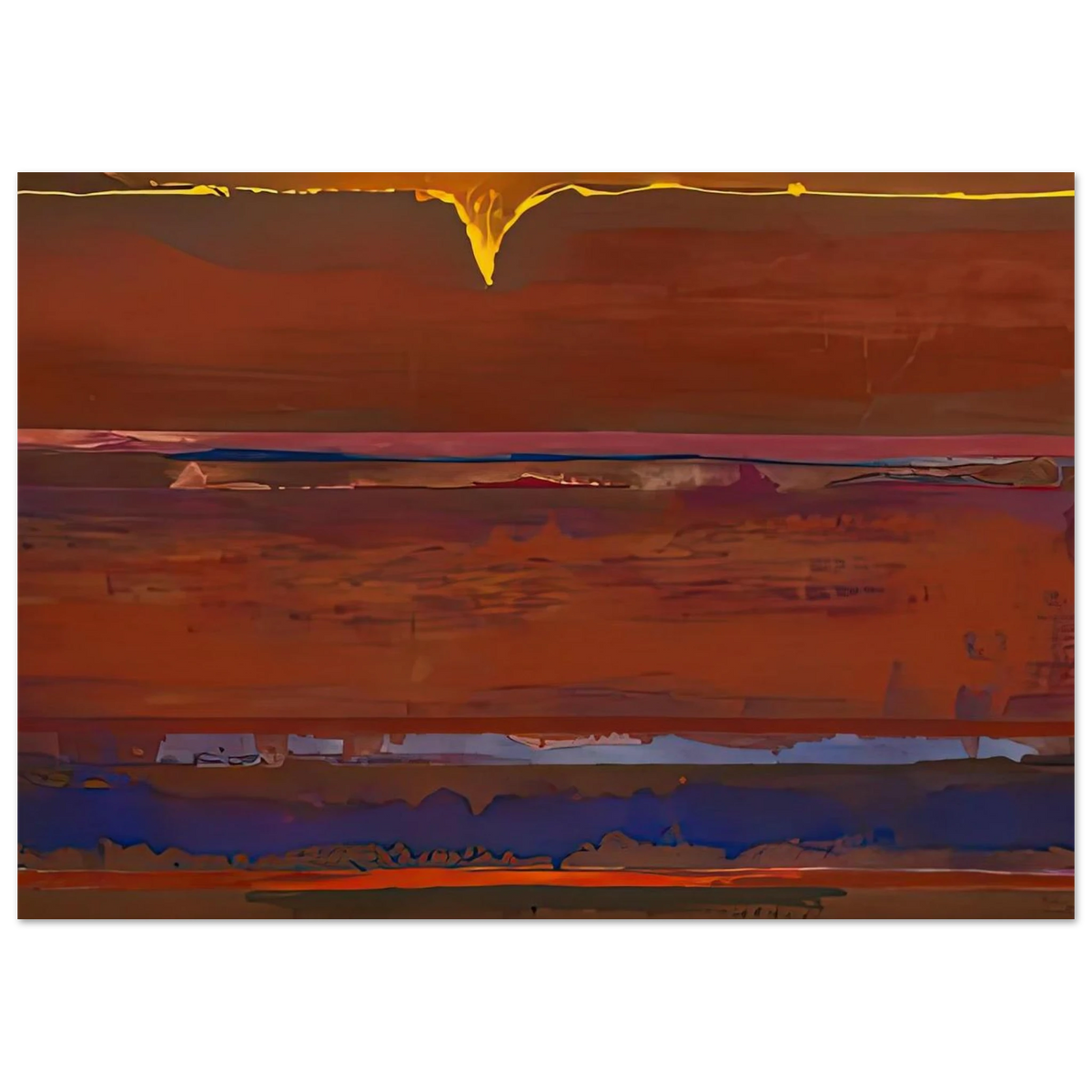 Desert Pulse, 1991- Poster | Helen Frankenthaler Poster | Frankenthaler Helen