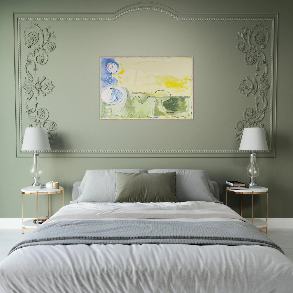 Flotilla - 2006 Framed Poster | Helen Frankenthaler Framed Prints Wall Art | Frankenthaler Helen