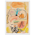 Window Shade No. 1, 1952- Framed Poster | Helen Frankenthaler Framed Prints Wall Art | Frankenthaler Helen