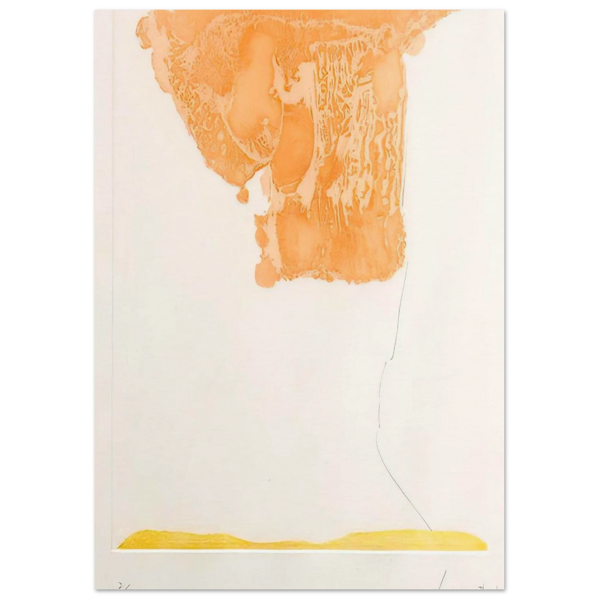 Pranzo Italiano - 1973 Poster | Helen Frankenthaler Poster | Frankenthaler Helen