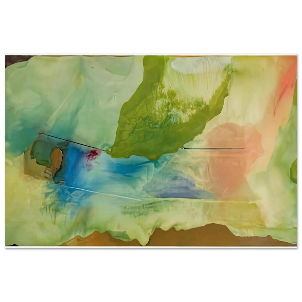 Hint from Bassano, 1973- Poster | Helen Frankenthaler Poster | Frankenthaler Helen