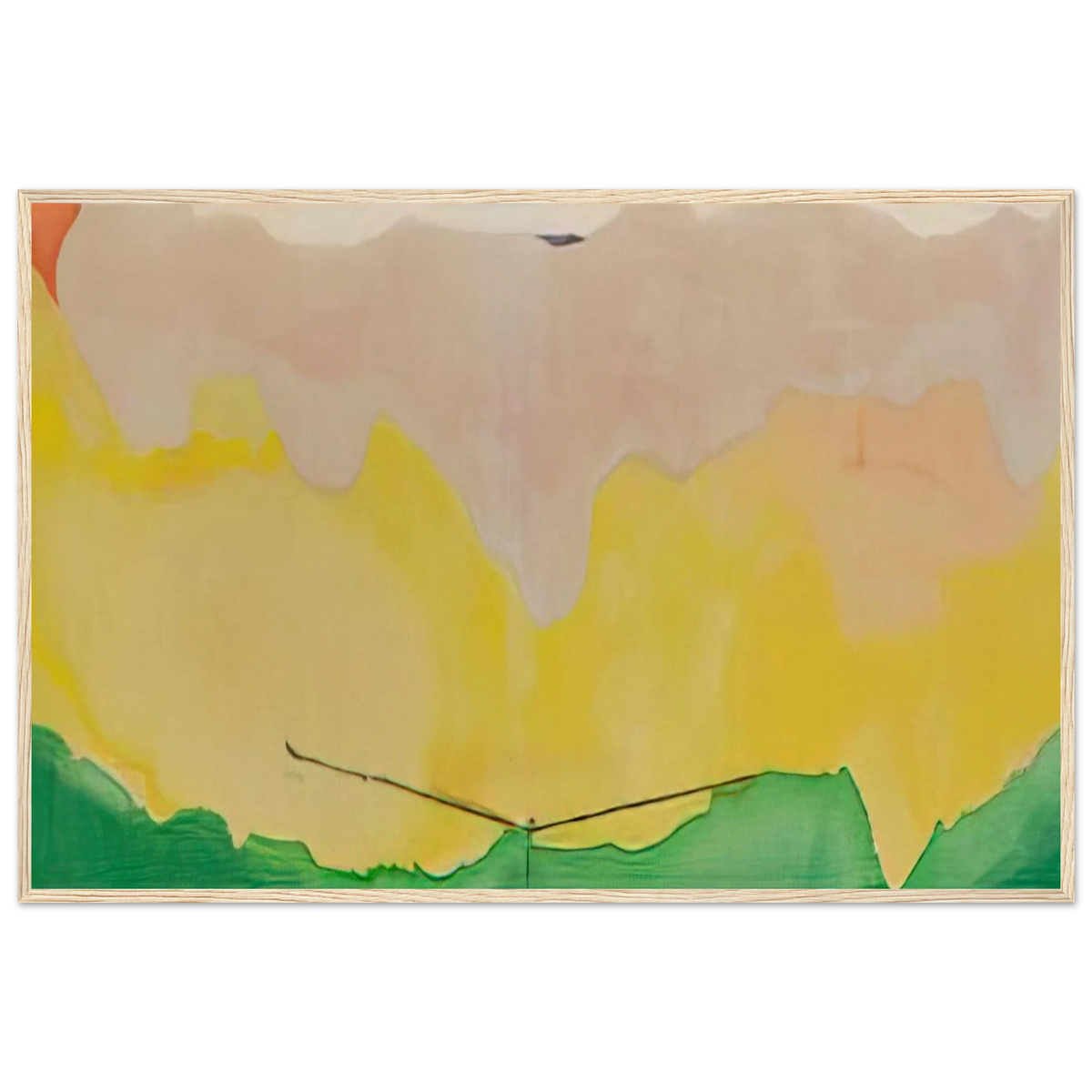 Boulevard - 1973 Framed Poster | Helen Frankenthaler Framed Prints Wall Art | Frankenthaler Helen