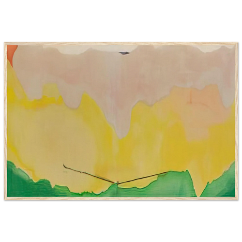 Boulevard - 1973 Framed Poster | Helen Frankenthaler Framed Prints Wall Art | Frankenthaler Helen